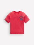 Vintage Wash Graphic T-Shirt-Feel The Rythmn Drums