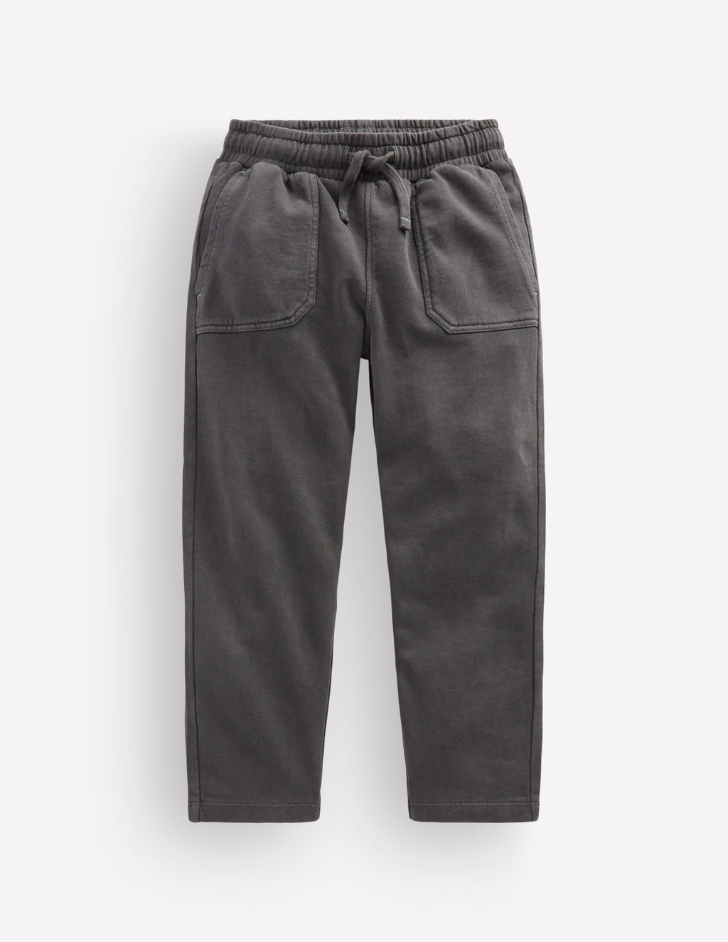 Garment Dye Tapered Sweatpants-Shadow Grey