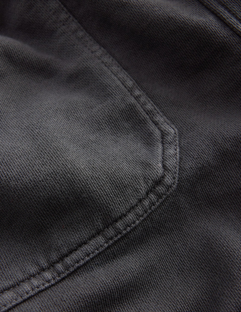 Garment Dye Tapered Sweatpants-Shadow Grey