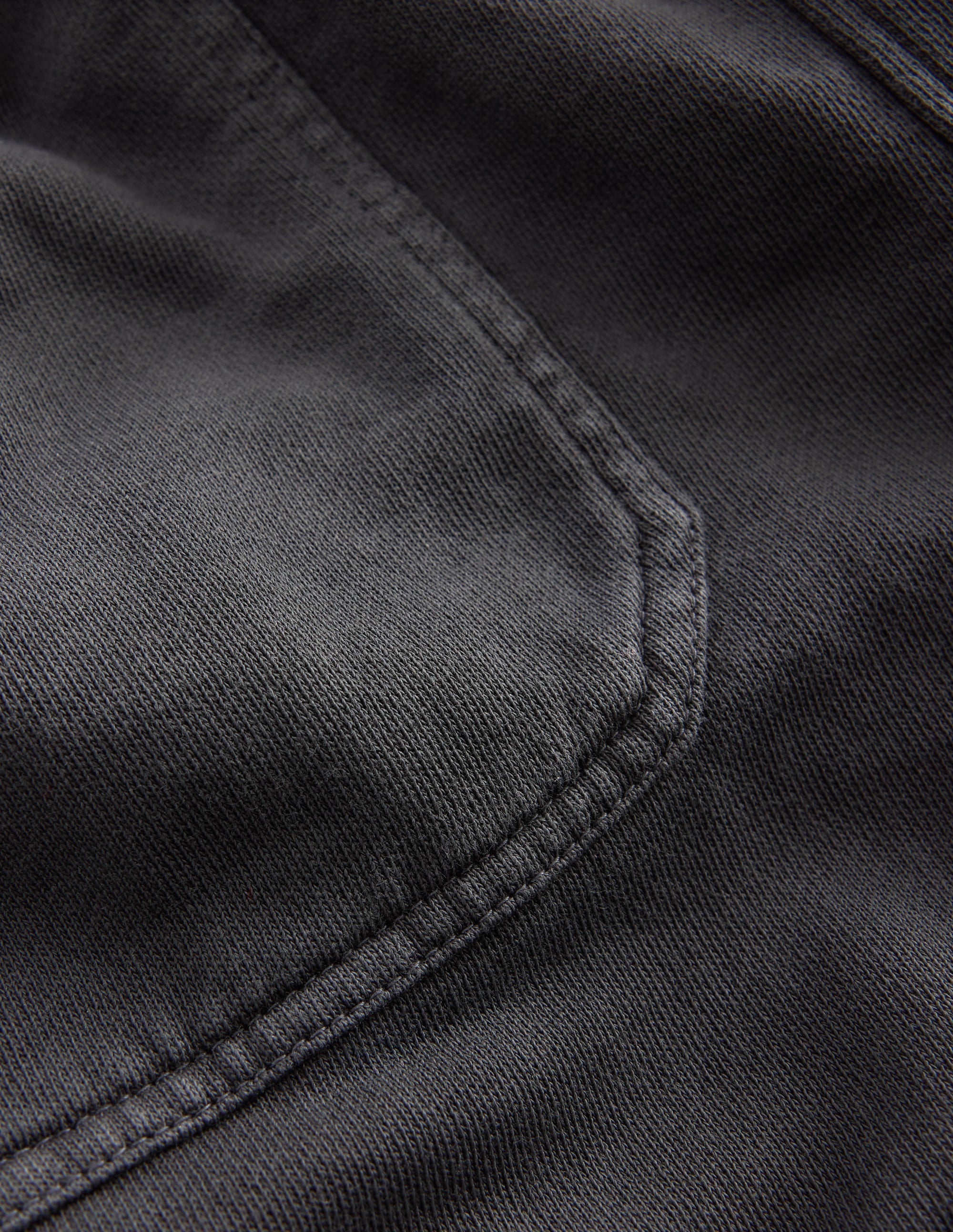 Garment Dye Tapered Sweatpants-Shadow Grey