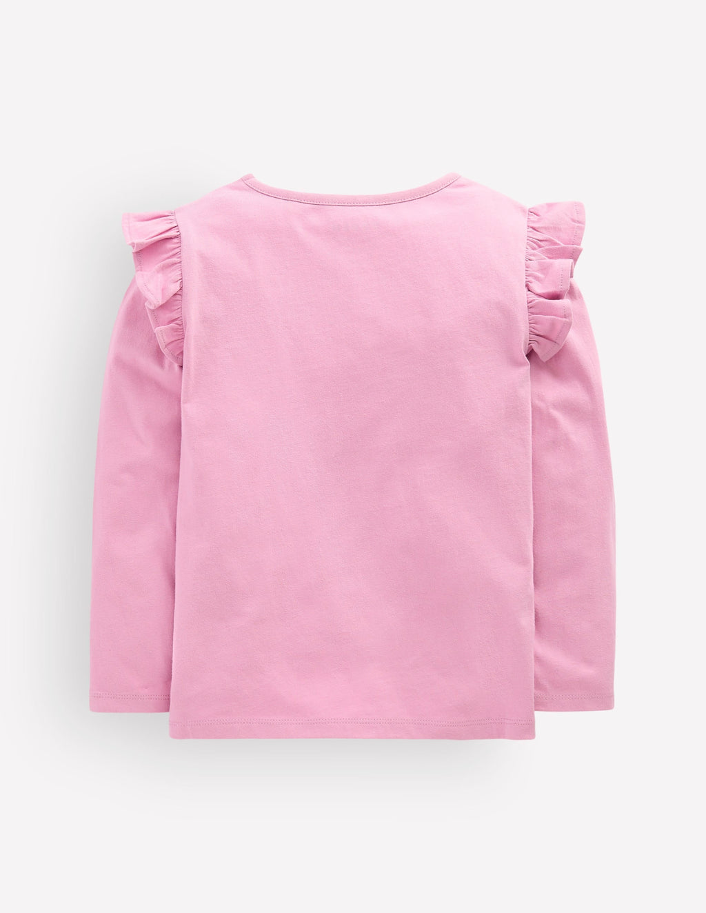 Long Sleeve Superstitch Tee-Soft Lavender Dogs